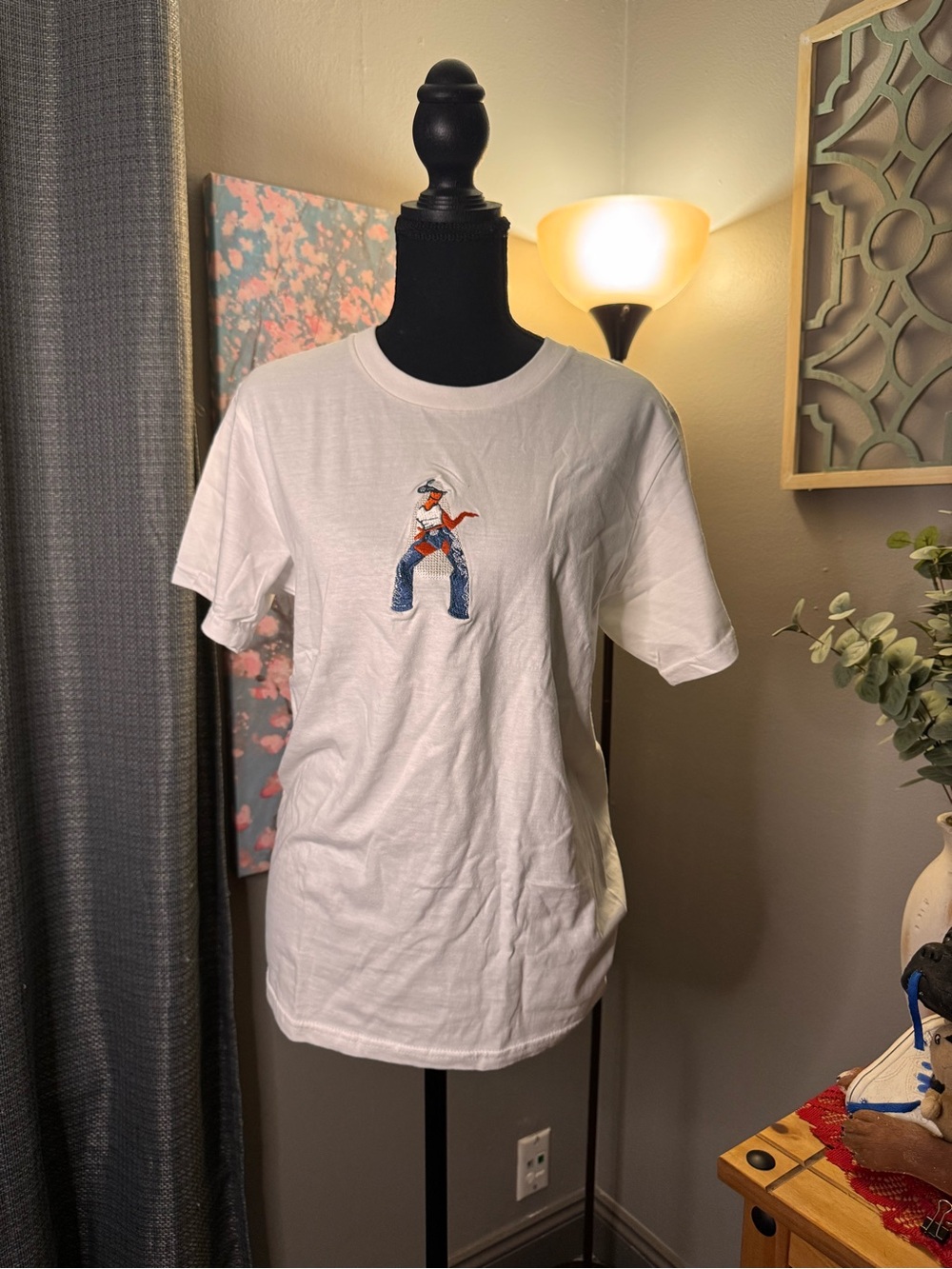 Cowboy Carter Inspired Embroidered Tee